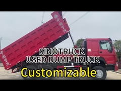 Máy bán cũ 6X4 Euro 3 Sinotruk Dump Truck Cho Giải pháp vận chuyển mỏ