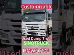 Hướng dẫn 10 bánh xe Sinotruk Dump Truck 351 450hp 20 mét khối sử dụng với 2 chuyển đổi ngược
