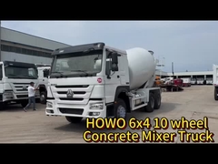 Sinotruk Howo 15 CBM Truck trộn bê tông tự tải 6x4 với động cơ WEICHAI