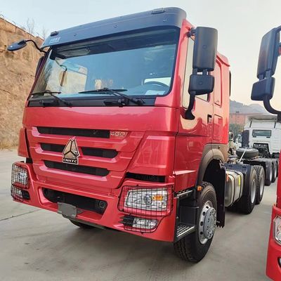 Mua Loại nhiên liệu diesel sử dụng Sinotruk máy kéo đầu xe tải 371HP 6X4 với cửa sổ thủ công online manufacture