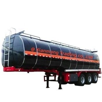 Mua 2/3 trục 30000L Tanker Semi Trailer Carbon Steel / Stainless Steel / Alloy nhôm cho dầu / nhiên liệu / diesel / xăng / dầu thô / nước / sữa tùy chỉnh online manufacture