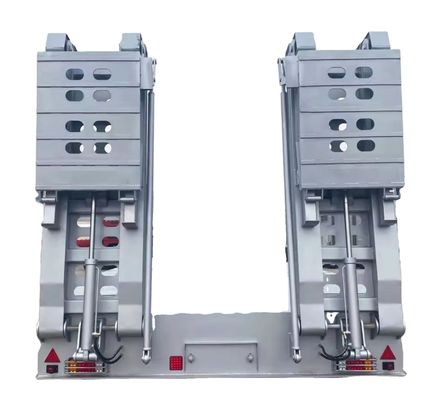Mua 2/3/4 Axle Gooseneck Tháo rời Semi Lowbed Trailer, Lowboy Semi Trailer Để bán ở Mexico online manufacture