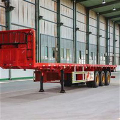Mua 40ft trục gốc tùy chỉnh Fuwa trục Bpw trục 3 trục Thép tấm thùng Semi-trailer tấm chiều dài 12500 * 2500 * 1600mm online manufacture