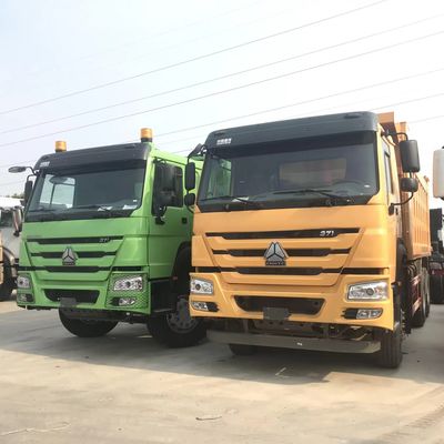 Giá tốt. 10 bánh xe Howo Trucks 351-450hp 20 mét khối xe tải cũ với ghế lái xe bình thường trực tuyến