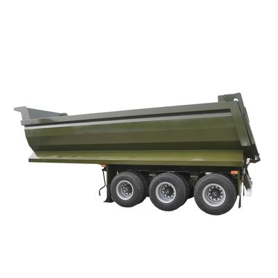 Giá tốt. 3 trục 40 CBM Tipper trailer U Type Hydraulic Cylinder 50tons 60 Tons 70 Tons Air Suspension Flatbed Trailers trực tuyến