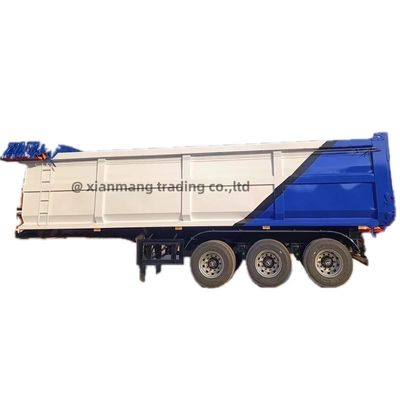 Giá tốt. 3/4 trục 45 mét khối 70 tấn xe tải đổ rác, xe tải đổ rác thủy lực ở Trung Quốc trực tuyến