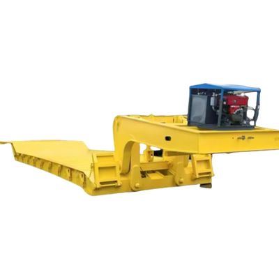 Giá tốt. 3 trục 60 Tons Lowbed Semi Trailer Tải ra có thể tháo rời Gooseneck Lowboy Trailer bán Saudi Arabia trực tuyến