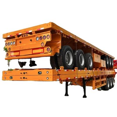Giá tốt. New và Used Tri-axle 40 Foot Flatbed Semi-Trailer For Sale, Flat Bed Semi-Trailer For Sale Nhà máy tùy chỉnh trực tuyến