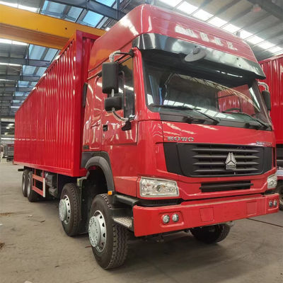Giá tốt. 8X4 LHD 371 mã lực HOWO Xe tải hàng hóa với tay lái tùy chỉnh và lốp xe cấu hình mã lực 12.00R20 Động cơ WEICHAI trực tuyến