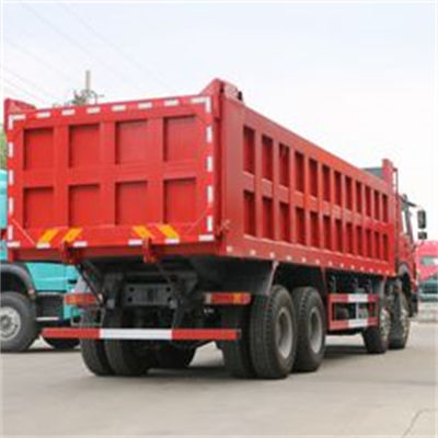 Giá tốt. Howo 8x4 380 Hp Tiêu chuẩn khí thải Euro II lái tay trái xe tải đổ rác cho bể 300L và dung lượng tải trục trước 9tons trực tuyến