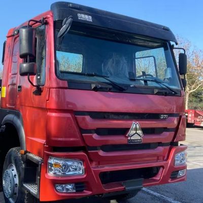 Giá tốt. Động cơ diesel Euro 2 HOWO 6X4 371HP xe tải đổ rác 10 bánh 21-30 tấn Năng lượng tải 6800 * 2500 * 3200mm Năng lượng động cơ 8L trực tuyến