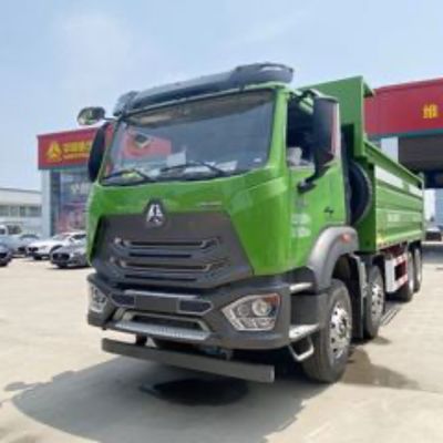 Giá tốt. Sử dụng Sinotruk HOWO NX 8x4 Dump Truck 50 tấn với Tarpaulin và bể nhiên liệu 400L trực tuyến