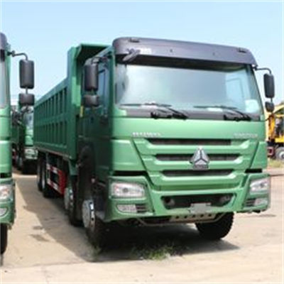 Giá tốt. Sinotruk Howo375hp 8x4 lái bên trái xe tải sử dụng với 12 lốp xe và 4 trục hộp tải chiều dài 7,2-8,2m tùy chỉnh trực tuyến