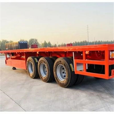 Giá tốt. 3 trục tùy chỉnh 2 4 5 6 trục 40 Ft 12.00R20 Bánh container vận chuyển phẳng xe bán treo với tải trọng tối đa 30ton trực tuyến