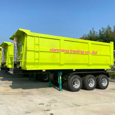 Giá tốt. 24m3 3-Axis Dump Semi-Trailer U-Shaped Bucket Standard (Kích thước 9400mm × 2400mm × 3300mm) trực tuyến