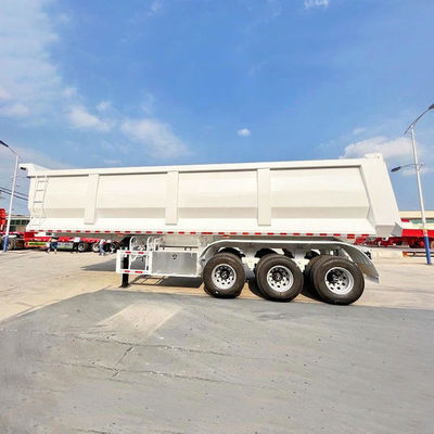 Giá tốt. 24m3 3-Axis Dump Semi-Trailer U-Shaped Bucket Standard (Kích thước 9400mm × 2400mm × 3300mm) trực tuyến