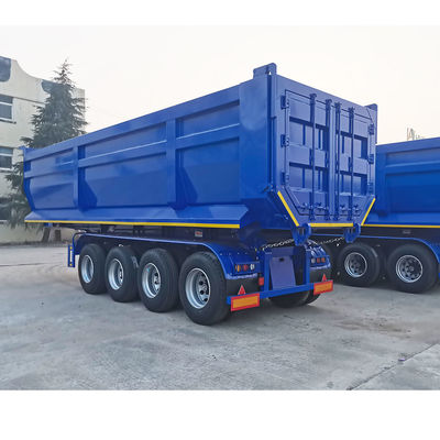 Giá tốt. Semi-trailer thép 4 trục 60T mới cho 60 tấn Dump Trailer trong xây dựng và khai thác mỏ trực tuyến