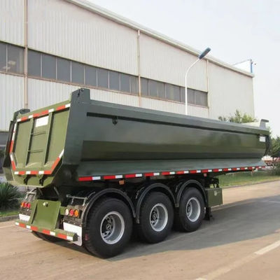 Giá tốt. 3 trục 4 trục 5 trục Dump Truck Semi Trailer Hydraulic Back Tip U-Bucket Trailer For Sale trực tuyến