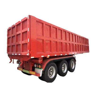 Giá tốt. 3 trục 13T12 Lốp xe hoàn chỉnh HYVA Hydraulic Lifting Cylinder Lifting System Dump Semi-Trailer trực tuyến