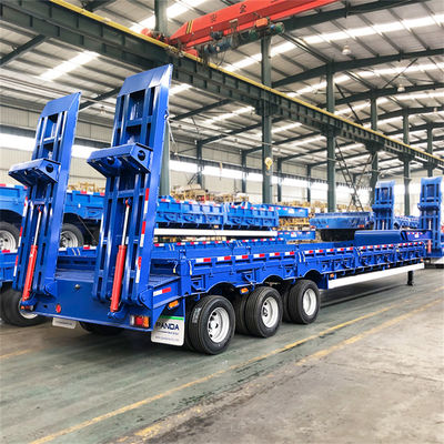 Giá tốt. Lốp xe 12R22.5 có thể tùy biến loại lốp xe 3-Axle 12-Lốp thấp giường bán trailer với JOST 2,0 inch King Pin trực tuyến
